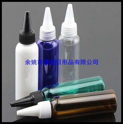 蓝色尖嘴瓶60ml补水瓶 日用百货中的精致实用之选